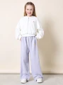 Dwukolorowy komplet spodnie bluza (11L)