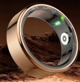 Złoty pierścień smart ring