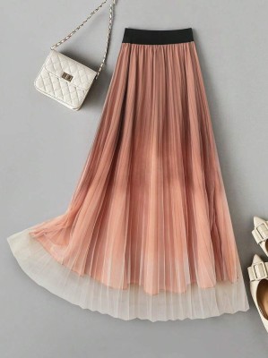 Plisowa spódnica maxi (L)