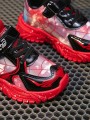 Czerwone sportowe buty wzór (31)