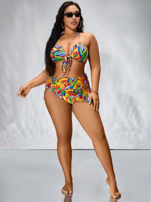 Kolorowy zestaw kąpielowy (3XL)