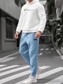 Dwukolorowy komplet spodnie bluza (3XL)