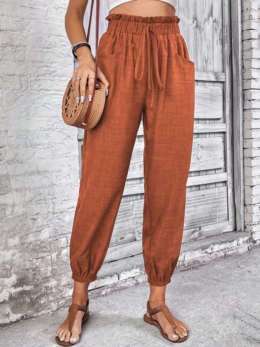 Miedziane spodnie 7/8 (M)