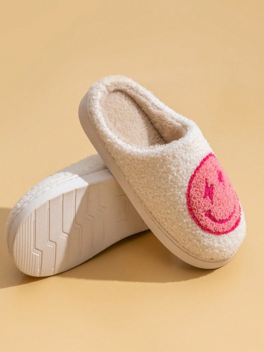 Pluszowe pantofle nadruk (42-43)