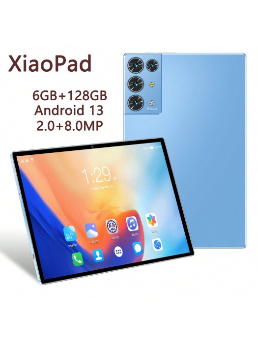 Niebieski tablet Android 128GB