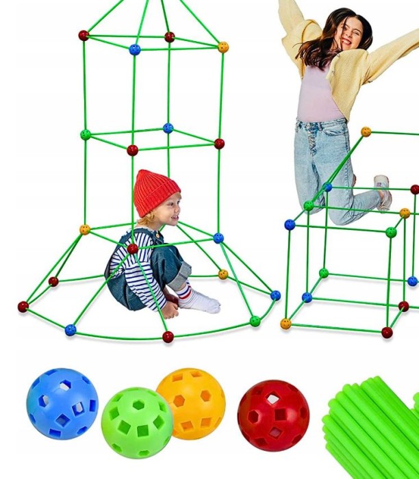 Konstrukcyjne słomki zestaw