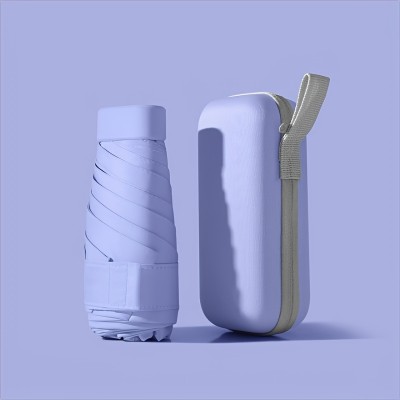 Fioletowy parasol przeciwsłoneczny