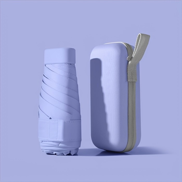 Fioletowy parasol przeciwsłoneczny