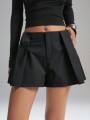 Czarne szorty kieszenie (L)