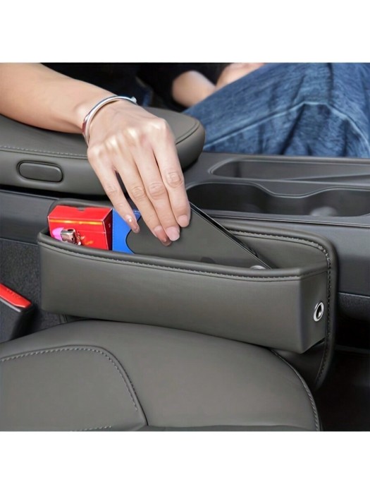 Czarny organizer samochodowy 2 pack