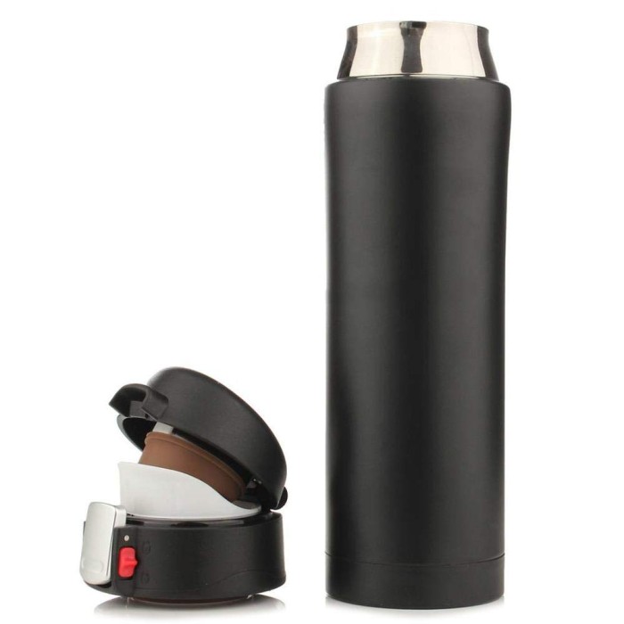 Czarny termos blokada 500ml