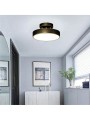 Czarna lampa sufitowa