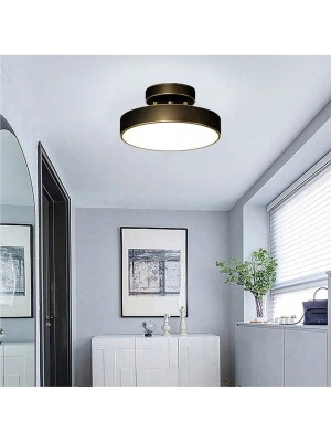 Czarna lampa sufitowa