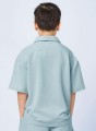 Turkusowa koszulka polo (10L)
