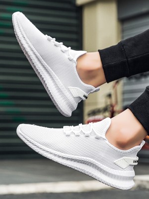 Białe siateczkowe sportowe buty (39)