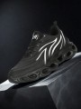 Czarne sportowe buty platforma (41)