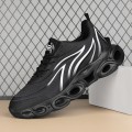 Czarne sportowe buty platforma (41)