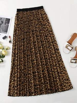 Plisowana spódnica maxi (2XL)