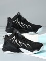 Czarne sneakersy sznurowane (48)
