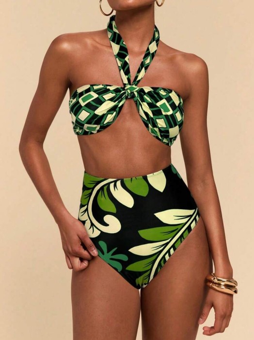 Dwuczęściowy komplet bikini wzory (L)