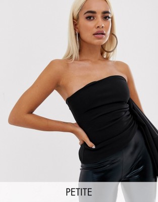 Czarny top bandeau (34)