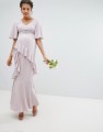 CIĄŻOWA SUKIENKA MAXI FALBANA (38)