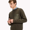 SWETER KHAKI KIESZEŃ (L)