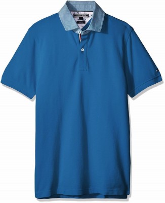 Niebieska koszulka polo (M)