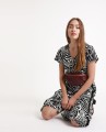 SUKIENKA V NECK ANIMAL PRINT (34)