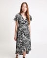 SUKIENKA V NECK ANIMAL PRINT (34)
