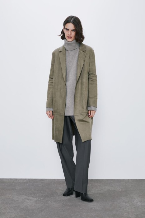 ZAMSZOWY KARDIGAN KHAKI (XS)
